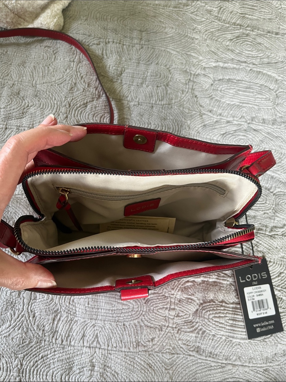 LODIS Leather Cross Body Bag - Picture 7 of 7